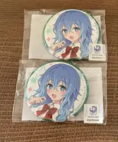 デートアライブV 茶屋町フェス ガラポンくじ 缶バッジ 四糸乃 ホログラム デートアライブV 茶屋町フェス ガラポンくじ 缶バッジ 四糸乃