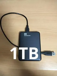 ウェスタンデジタル　1TB HDD