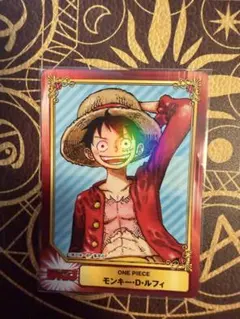 アニメイト　特典　scfカード　ワンピース　ルフィ　非売品　グッズ