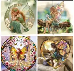 【3名様限】美麗！！妖精サンキャッチャー4点セット