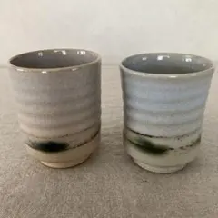 萩焼 大野瑞峰窯 湯呑みペア - メルカリ