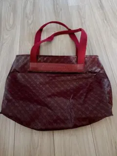 美品　ゲラルディーニ　ソフティ　トートバッグ　カーフレザー　ロゴ刻印　A4収納