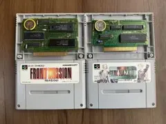 フロントミッション　ガンハザード　スーパーファミコン　新品電池交換　メンテ済み