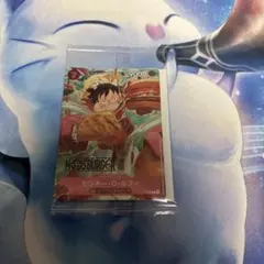 新品未開封ワンピースカード　モンキー・D・ルフィP-080 モスバーガールフィ