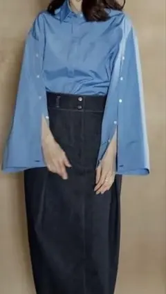 deres デレス　プルオーバーシャツ ネイビー　新品・未使用 2025年最新】deresの人気アイテム - メルカリ