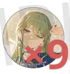 プロセカ グリッター缶バッジ 10A 4周年 草薙寧々✖️9