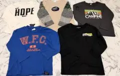 長袖カットソー5枚セット 100cm