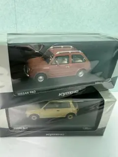 KYOSHO NISSAN FIGARO 京商日産フィガロラピスグレー/パープル - メルカリ