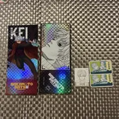 SAKAMOTODAYS展 チケット風カード ステッカー　有月憬　X スラー