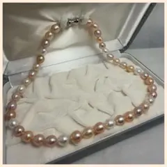 淡水 本真珠 バロックパールネックレス 美品