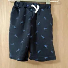 恐竜柄 ハーフパンツ 100