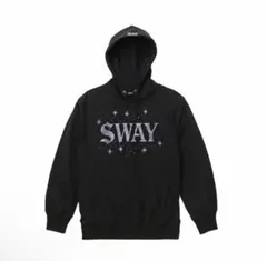 SWAY ラインストーン パーカー ブラック SWAY ラインストーン パーカー ブラック - メルカリ
