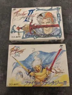 ファミコン　ソフト　ファイナルファンタジー2.3