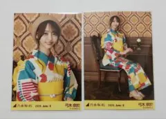 乃木坂46 弓木奈於 生写真 浴衣 2026 座りヨリ レアポ コンプ - メルカリ