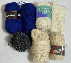 【中古品】毛糸　新品、余り糸　訳あり商品