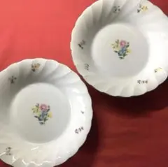 たち吉 Adam＆Eve 深皿 2枚 パスタ スープ 小花柄 約19.5cmのサムネイル