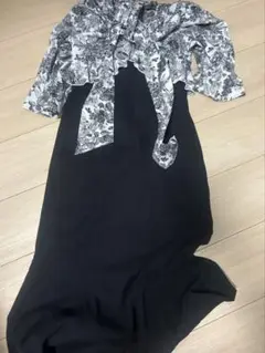 après jour 花柄ロングワンピース F