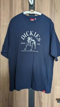 Dickies ネイビー Tシャツ Lサイズ（メンズ）