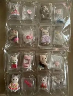 シルバニアファミリー 赤ちゃんケーキパーティーシリーズ 全8種 フルコンプ