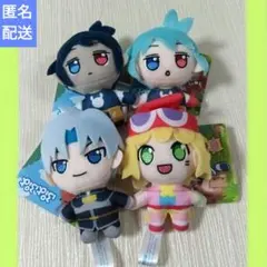 ぷよぷよマスコット“アミティ&シグ&シェゾ&くろいシグ” ぬいぐるみ
