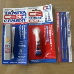 TAMIYA 瞬間接着剤 調色スティック 模型製作ツールセットのサムネイル