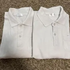 サイズ160 白長袖ポロシャツ