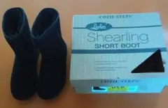 未使用品★本革ムートンブーツ　黒のサムネイル