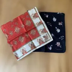 Ungaro GUESS 花柄等 ハンカチ 2枚セットのサムネイル