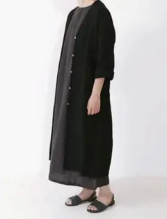 ⭐️未使用⭐️evameva リネンローブ - メルカリ