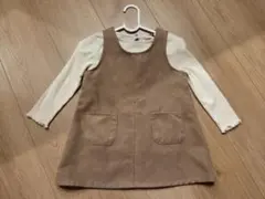 H&M ジャンパースカート＆長袖トップス セット