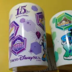 東京ディズニーシー 15周年記念マグカップ2個セット