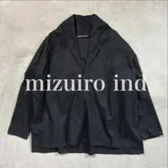 mizuiro ind⭐︎ミズイロインド スキッパープルオーバーシャツブラウス