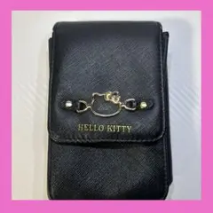 Hello Kitty 小物ポーチ ブラック