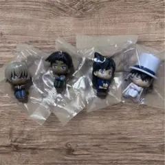【未開封】名探偵コナン まちぼうけ 4点 蘭 平次 安室 キッド