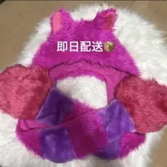 ディズニーチェシャ猫　ファンキャップ手袋