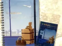 Rollbahn ポケット付きメモペリープルＬ　ブックマークセット