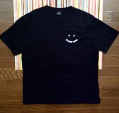 ポールスミス happy スマイルエンブロイダリー Tシャツ