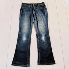 GEORGIA LOVE ローライズ フレアデニム ブーツカット Lのサムネイル
