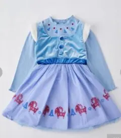 しまむら　リトシー　アナ雪　ワンピース　なりきり　120