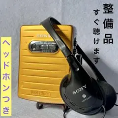 動作品】SONY ウォークマン WM-MV1 【ヘッドホン付】 シルバー - メルカリ