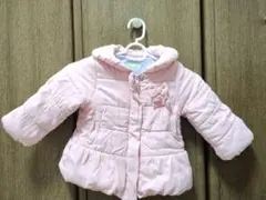 冬 上着 ダウン ピンク 95cm 女の子 BREEZE