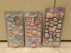 かわいい動物園 肉球シール 夜光猫の爪シール 3点セット