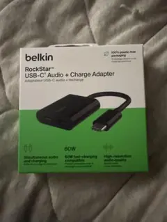 Belkin RockStar USB-Cオーディオ＋充電アダプター
