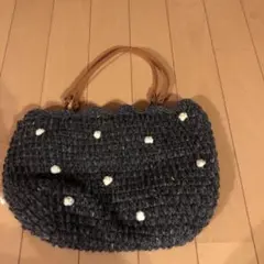 ニット　ミニバック