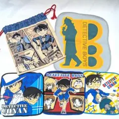 名探偵コナン ハンカチ、巾着セット