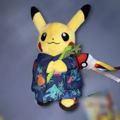 レア】 ポケモンストア大分 浴衣ピカチュウ マスコット 温泉 キー