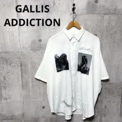 GALLIS ADDICTION ガリスアディクション 半袖オーバーサイズシャツのサムネイル