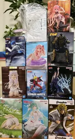 最新プライズ　フィギュアまとめ売り　11体 限定品入り　プライズフィギュア