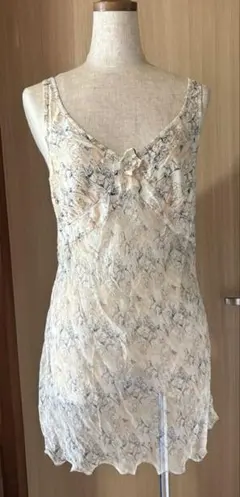 シャネル　CHANEL シルク　プリント　キャミソール 38 ヴィンテージのサムネイル