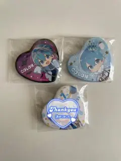 ころん すとぷり 缶バッジ ハート グッズ まとめ売り セット ビック缶